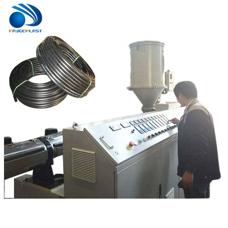 Pp Pe Pvc Pipe Making Machine Price/plastic Flexible Pipe Extrusion Production Line/ Electric Conduit Pipe Machine